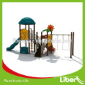 Parque de diversões Parque de diversões ao ar livre Equipamento Piscina de plástico Slide &amp; Swing